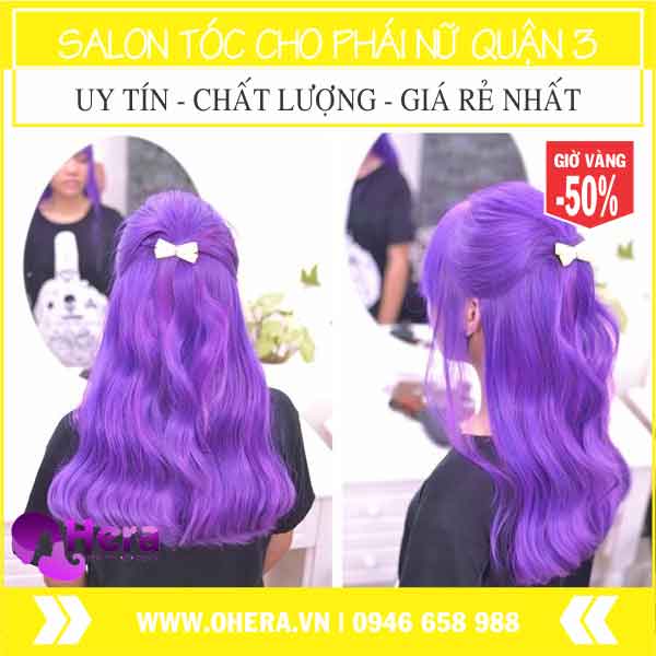 tạo mẫu tóc đẹp nữ quận 3