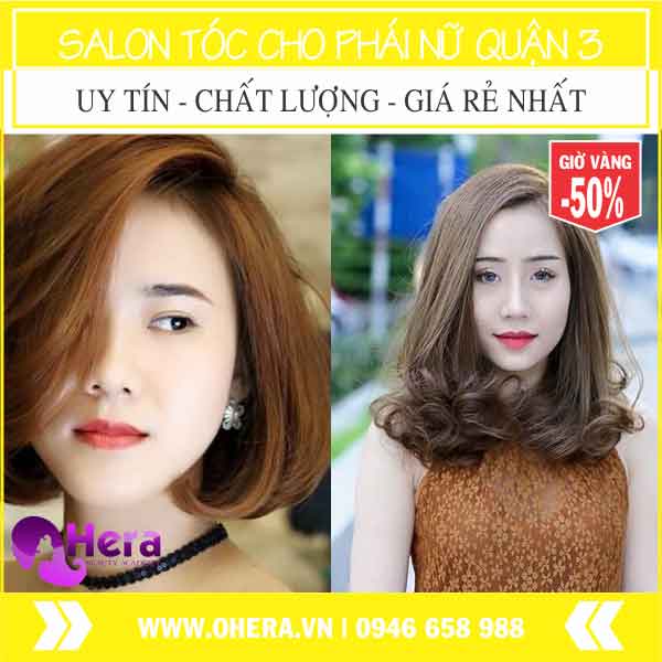 chuyên tạo mẫu tóc nữ quận 3