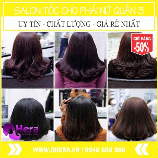 thiết kế tóc đẹp quận 3