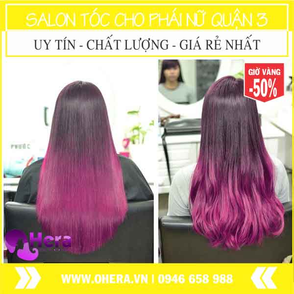 tạo mẫu tóc giá rẻ quận 3