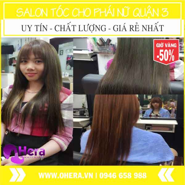 thiết kế tóc nữ quận 3