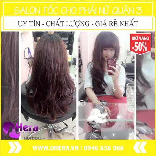  cắt tóc nữ quận 3