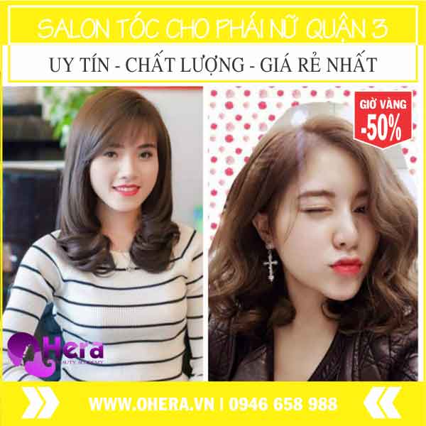  chuyên làm tóc nữ quận 3