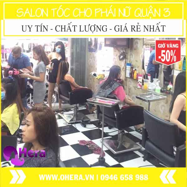  cắt tóc đẹp nữ quận 3