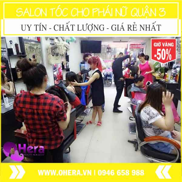  cắt tóc nữ quận 3