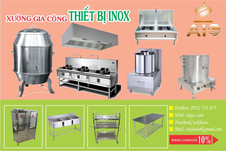 bep nha hang nha be - Chuyên làm inox,thiết bị bếp nhà hàng tại Nhà Bè