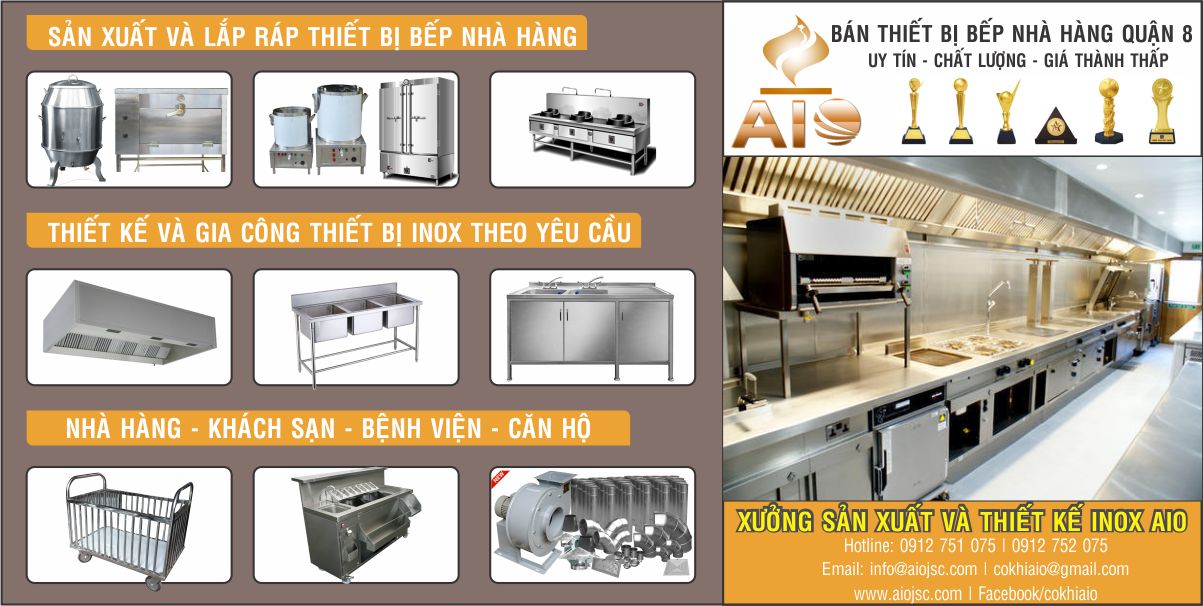 Chuyên làm dụng cụ nhà hàng giá sỉ tại quận 8 42 cua hang thiet bi inox bep nha hang gia re