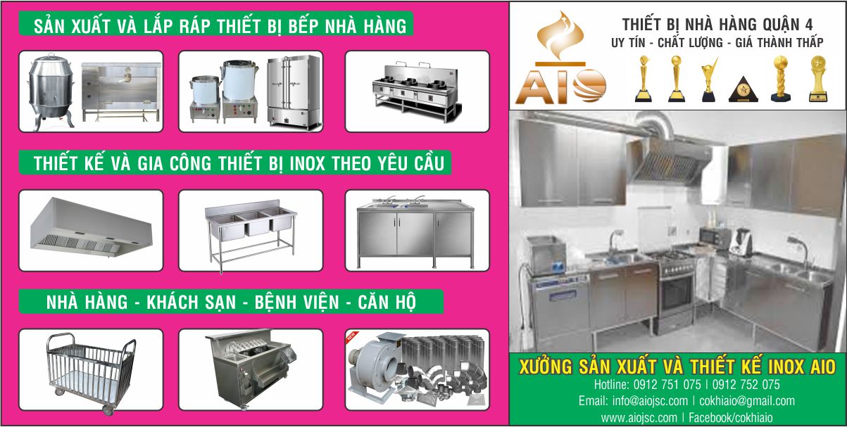 Chuyên mua bán thiết bị nhà hàng giá rẻ quận 4 40 dia chi ban thiet bi bep